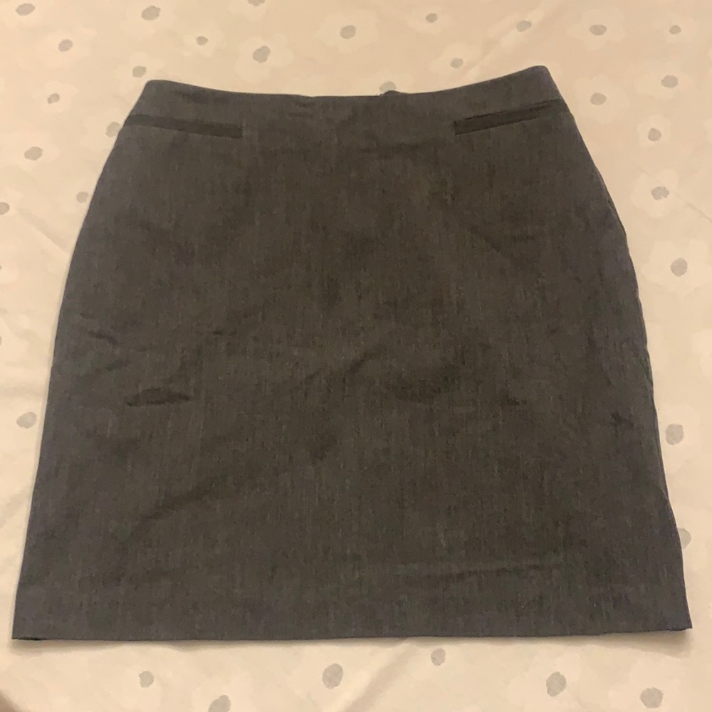 Gray the limited stretch pencil skirt